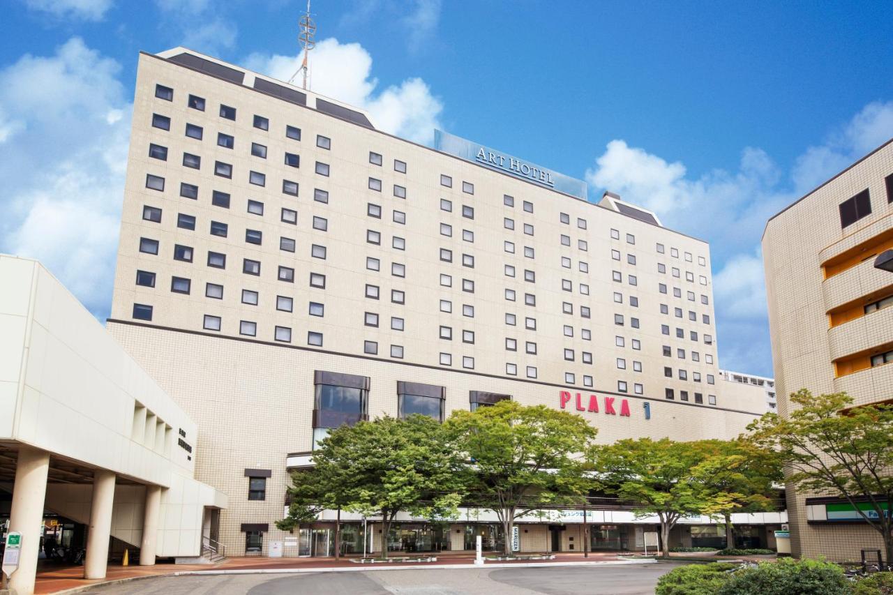 Art Hotel Niigata Station Bagian luar foto