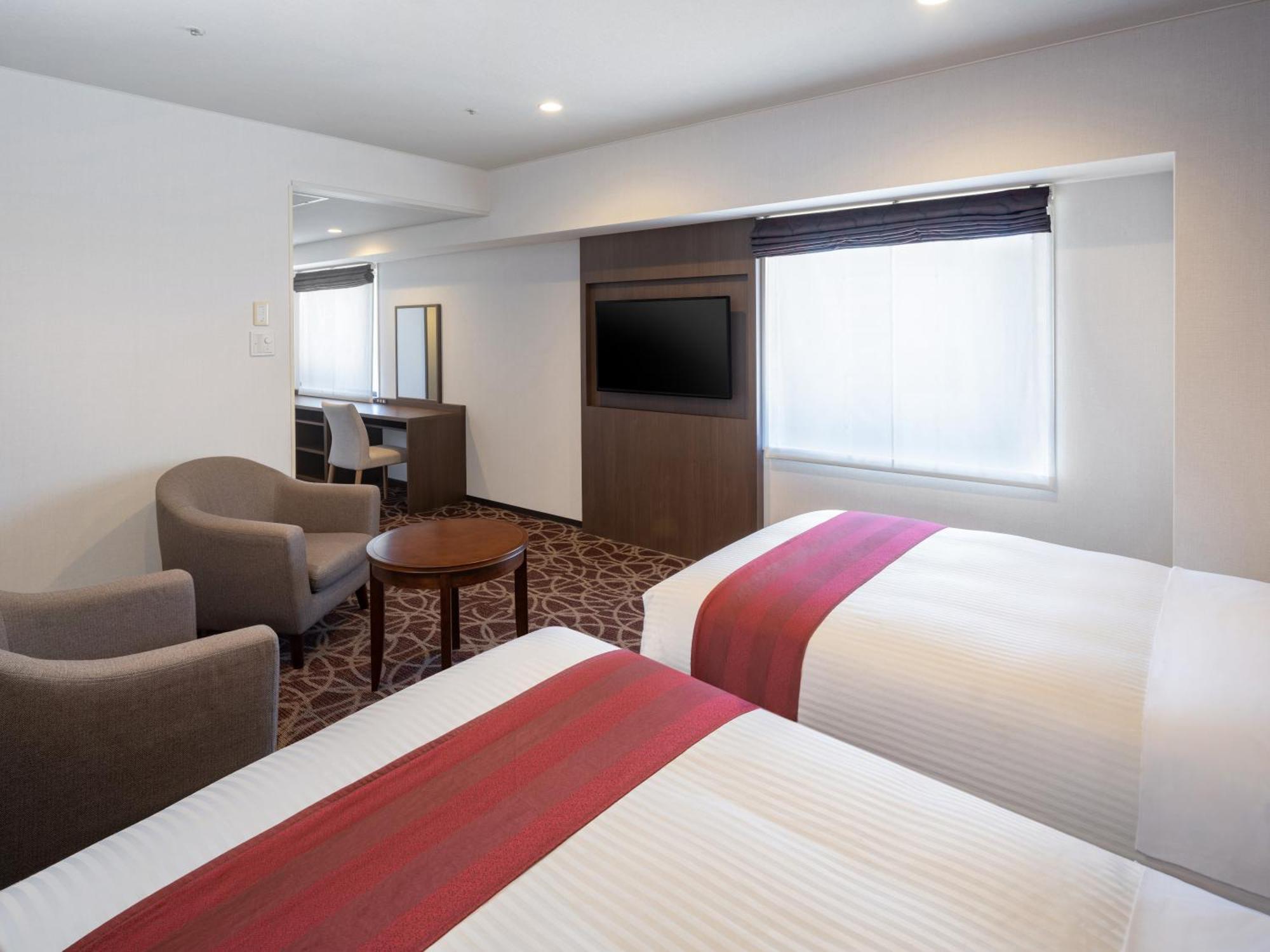 Art Hotel Niigata Station Bagian luar foto