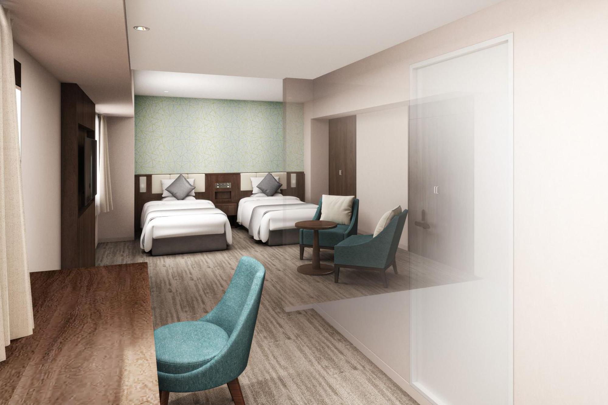 Art Hotel Niigata Station Bagian luar foto