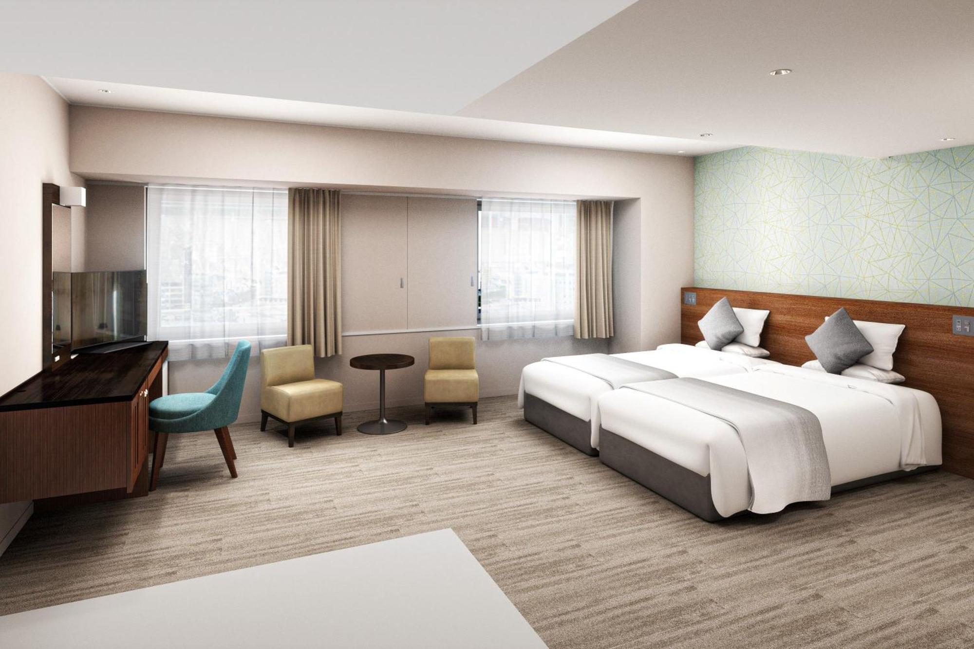 Art Hotel Niigata Station Bagian luar foto