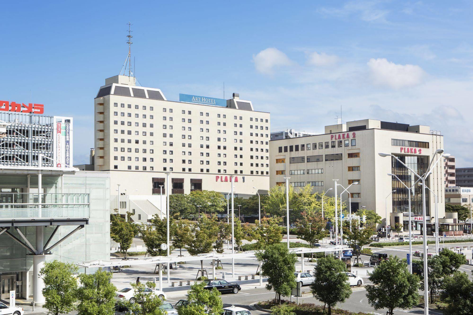 Art Hotel Niigata Station Bagian luar foto